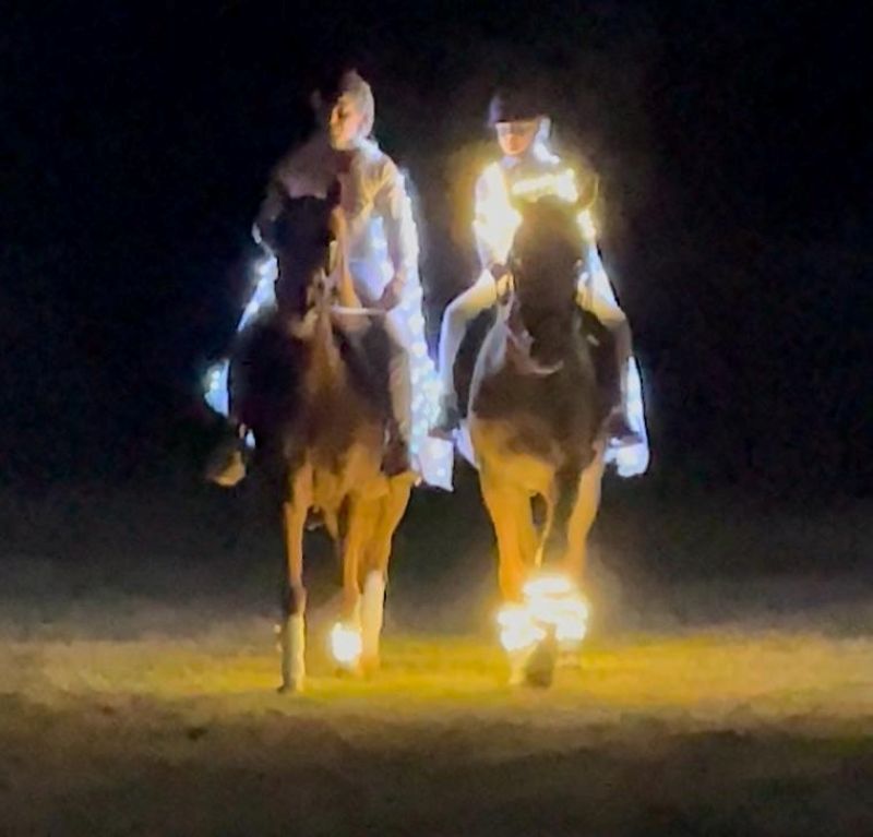 Spectacle équestre de la fête communale de Troissereux fin août 2025